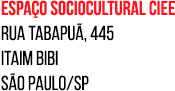 Espaço Sociocultural CIEE - São Paulo/SP