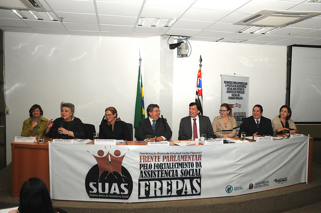 A APF participou do lançamento da Frente Parlamentar pelo Fortalecimento da Assistência Social – FREPAS