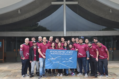 FEI AeroDesign destaca-se entre as dez melhores equipes na 24ª competição da Sae Brasil
