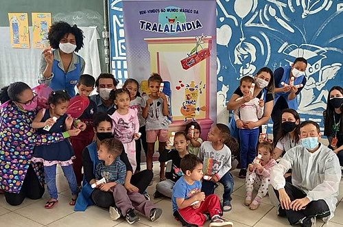 FUNDAÇÃO ABRINQ e Phisalia promovem a higiene bucal para mais de 1.600 crianças e adolescentes