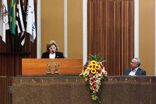 FUNDAÇÃO SALVADOR ARENA - Dia da Termomecanica: membros da companhia são homenageados pela Câmara Municipal de São Bernardo do Campo