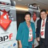 Dora Silvia C.Bueno (APF) e Arthur Alves Jr. (Coop.Arbitros Fut.de SP)